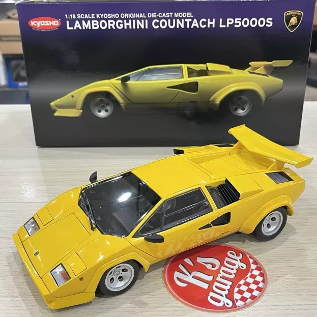 Kyosho Lamborghini Countach Lp5000s 1982 1:18 08322Y