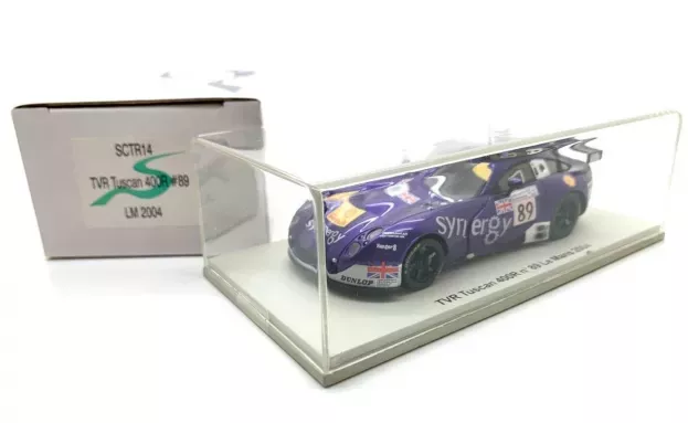 Spark Tvr Tuscan 400r N 89 24h Le Mans 2004 B.berridge M.caine S.stockton 1:43 SCTR14
