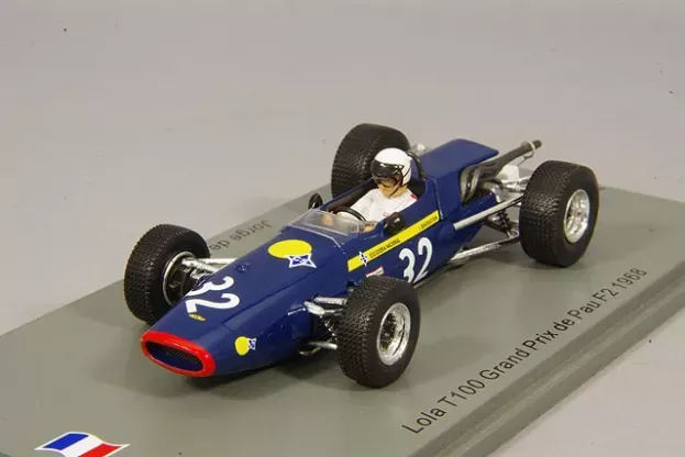 Spark Lola F2 T100 N 32 Pau Gp 1968 J.de Bagration 1:43 SF180