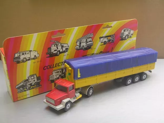 Solido Magirus 160d Truck Container Solido Export 1978 1:66 363