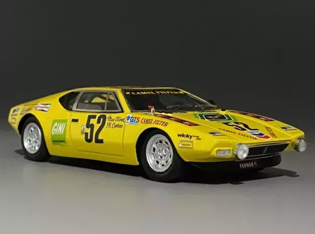 Spark De Tomaso Pantera Le Mans N 52 Camel 1974 Max Cohen Olivar Philippe Carron 1:43 S0525