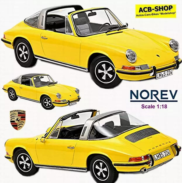 Norev Porsche 911 E Targa 1969 1:18 187643