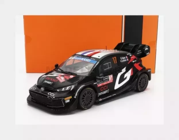 IXO Models Toyota Yaris Gr Rally1 Hybrid Team Toyota Gazoo Racing Wrt N 17 2nd Rally Montecarlo 2024 Sebastien Ogier Vincent Landais 1:18 18RMC196.22