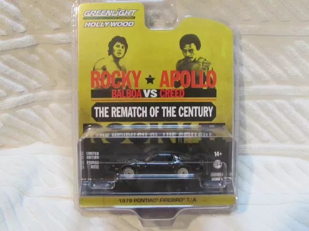 Greenlight Pontiac Firebird Trans-am 1979 Rocky Vs Apollo Rocky Ii Movie 1:64 44650C
