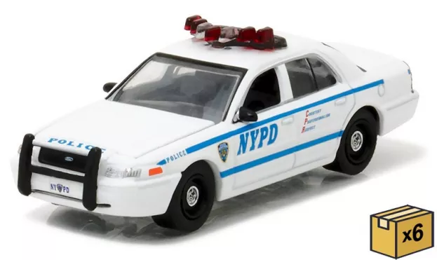 Greenlight Ford Crown Victoria Nypd Police Interceptor 2011 1:64 42771