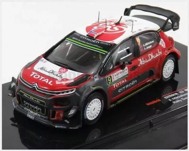 IXO Models Citroen C3 Wrc Abu Dhabi N 9 Rally Sardegna 2017 A.mikkelsen A.synnevaag 1:43 RAM640