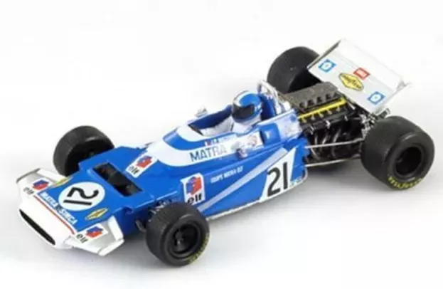 Spark Matra Simca F1 Ms120 N 21 French Gp 1970 Jean Pierre Beltoise 1:43 S1602