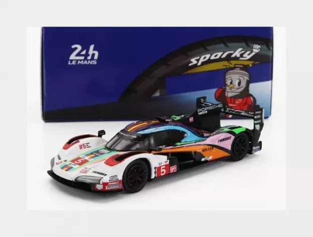 Spark Porsche 963 9rd 4.6l Turbo V8 Team Porsche Penske Motorsport N 5 24h Le Mans 2023 Dane Cameron Michael Christensen Frederic Makowiecki 1:64 Y300
