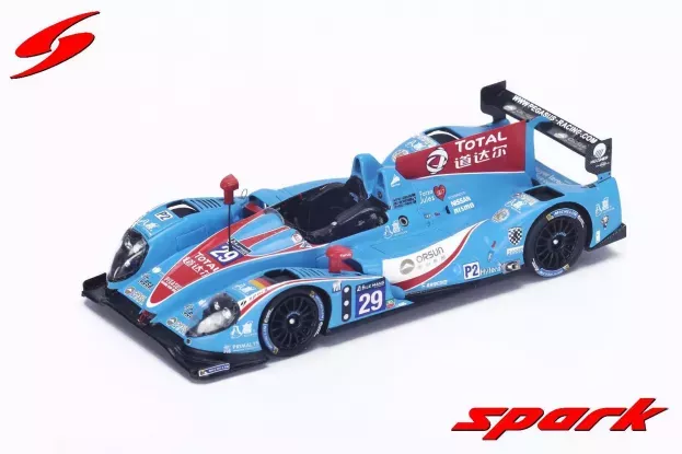Spark Morgan Lmp2 Nissan Vk45de Team Pegasus Racing 24h Le Mans 2015 L.roussel H.p.tung D.cheng 1:43 S4646