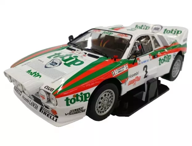 Kyosho Lancia 037 Totip Rally San Marino 1984 A.vudafieri L.pirollo 1:18 08306F