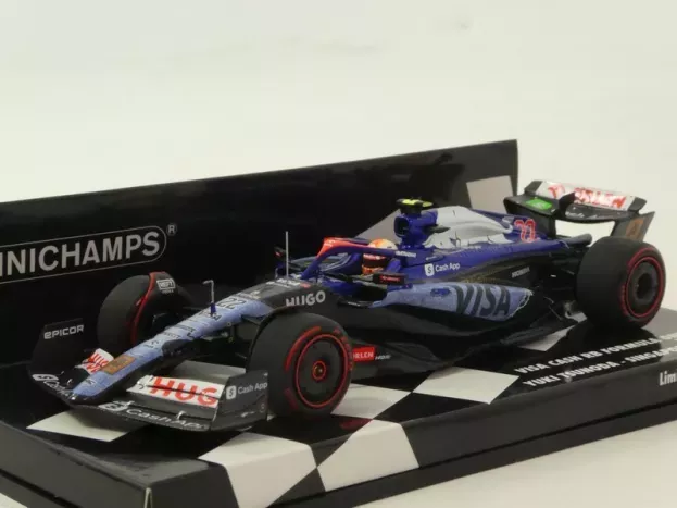 Minichamps Racing Bulls F1 Vcarb-01 Team Visa Cash App N 22 Singapore Gp 2024 Yuki Tsunoda 1:43 417241822