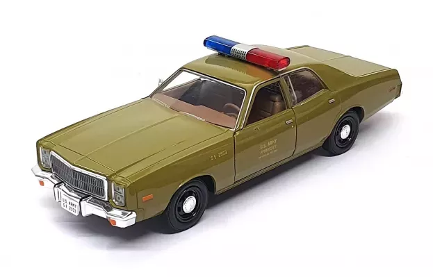 Greenlight Plymouth Fury U.s. Army Military Police 1977 A-team 1:24 84103