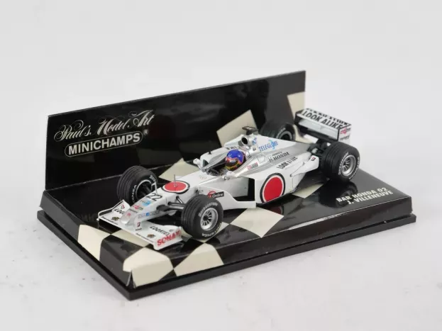 Minichamps Bar F1 02 Honda N 22 Season 2000 J.villeneuve 1:43 430000022