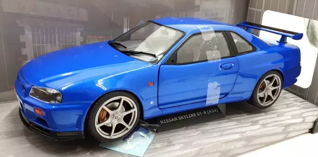 Solido Nissan Skyline Gt-r r34 Coupe 1999 1:18 1804301