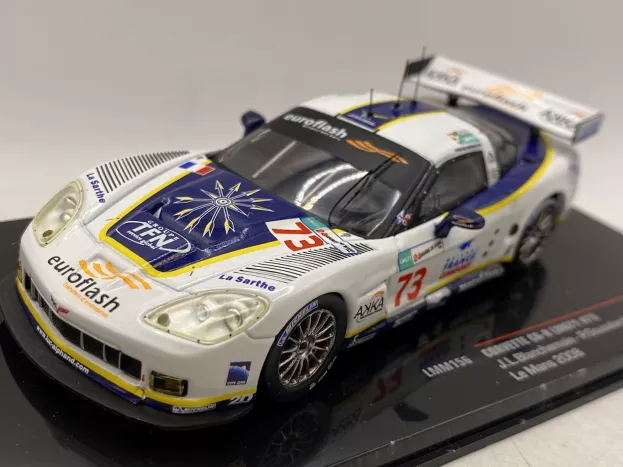 IXO Models Chevrolet Corvette C6-r Team Luc Alphand Aventures N 73 24h Le Mans 2008 J-l.blanchemain P.gouselard L.pasquali 1:43 LMM156