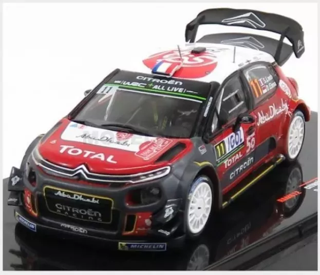 IXO Models Citroen C3 Wrc Abu Dhabi N 11 Rally Tour De Corse 2018 S.loeb D.elena 1:43 RAM672
