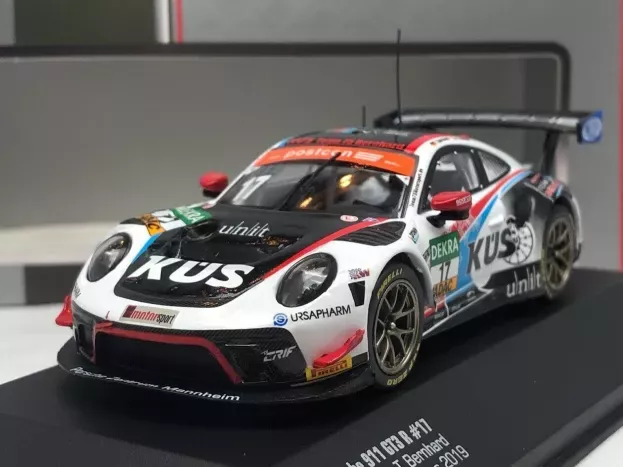 IXO Models Porsche 911 991-2 Gt3-r Team Kus Bernhard N 17 Adac Gt Masters 2019 K.bachler T.bernhard 1:43 LEGT43026