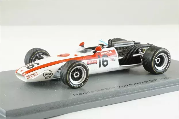 Spark Honda F1 Ra301 N 16 2nd French Gp 1968 John Surtees 1:43 S6224