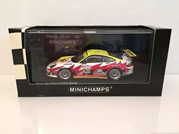 Minichamps Porsche 911 Gt3rsr N 90 2nd 24h Le Mans 2005 Bergmeister Long Bernhard 1:43 400056490