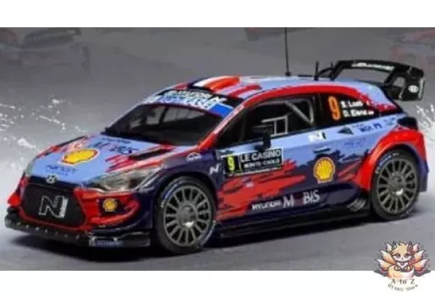 IXO Models Hyundai I20 Wrc Coupe Team Shell Mobis N 9 6th Rally Montecarlo 2020 S.loeb D.elena 1:43 RAM744