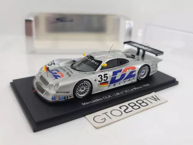 Spark Mercedes Clk-class Lm N 35 Le Mans 1998 B.schneider K.ludwig M.webber 1:43 S0161