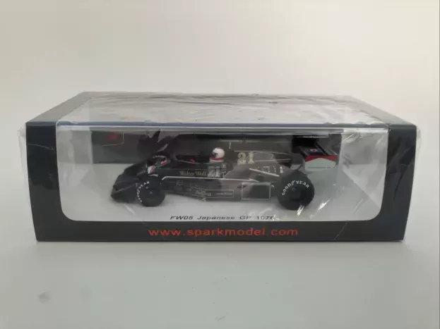 Spark Williams F1 Wolf Fw05 N 21 Japan Gp 1976 Hans Binder 1:43 S4048