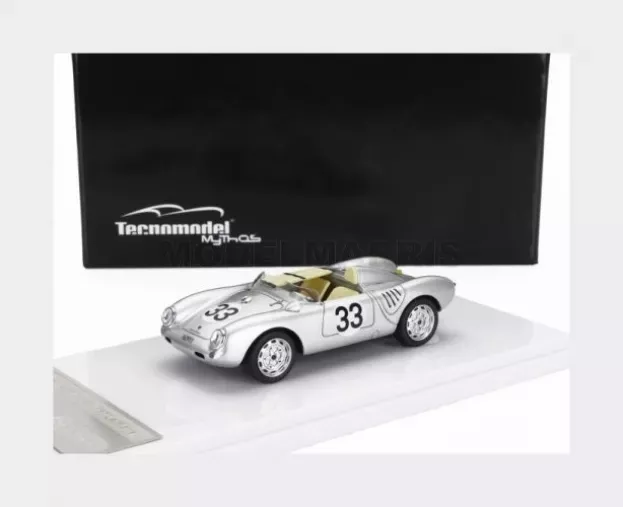 Tecnomodel Porsche 550a Team Porsche Kg N 33 24h Le Mans 1957 H.hermann R.von Frankenberg 1:43 TM43-61C