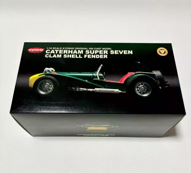 Kyosho Caterham Super Seven Clam Shell 2007 1:18 08223GY
