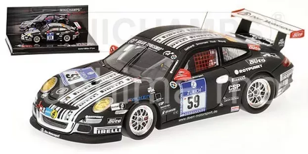Minichamps Porsche 911 997 Gt3 Cup Dorr Motorsport N 59 24h Nurburgring 2011 Gebhardt Grossmann Kluck Mapelli 1:43 437116159