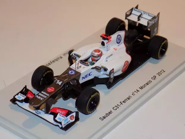 Spark Sauber F1 C31 N 14 Gp Montecarlo 2012 Kamui Kobayashi 1:43 S3032
