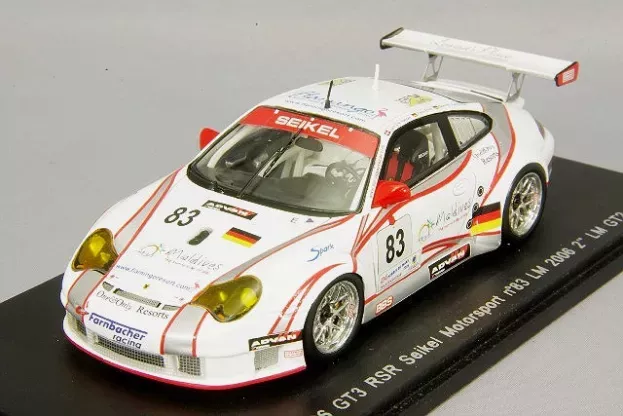 Spark Porsche 911 996 Gt3 Rsr Seikel Motorsport N 83 2nd Lmgt2 Class 24h Le Mans 2006 Nielsen Ehret Farnbacher 1:43 S0971
