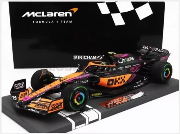Minichamps Mclaren F1 Mcl36 Team Mclaren N 4 Singapore Gp 2022 Lando Norris 1:18 537223504