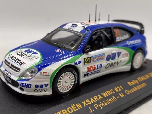 IXO Models Citroen Xsara Wrc N 21 Rally Italia 2005 J.pykaelistoe M.ovaskainen 1:43 RAM192