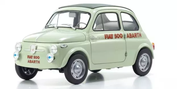 Kyosho Fiat 500 Abarth Record 1958 1:18 08966ALG