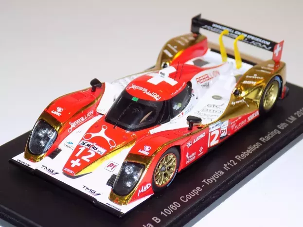 Spark Lola B10 60 Toyota Rebellion Racing N 12 6th 24h Le Mans 2011 N.prost N.jani J.bleekemolen 1:43 S2527