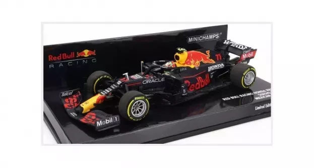 Minichamps Red Bull F1 Rb16b Honda Ra620h Team Red Bull Racing N 11 3rd Mexico Gp 2021 Sergio Perez 1:43 410211911