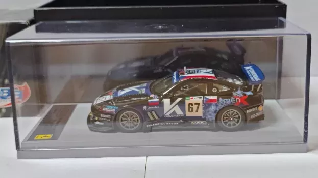 BBR Ferrari 550 Gts Maranello 5.9l V12 Team Convers Menx Racing N 67 24h Le Mans 2007 A.vasilyev T.kostka R.pergl 1:43 GAS10087