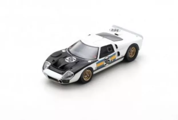 Spark Ford Gt40 4.7l V8 Mkii N 96 5th 24h Daytona 1966 B.mclaren C.amon 1:43 US257