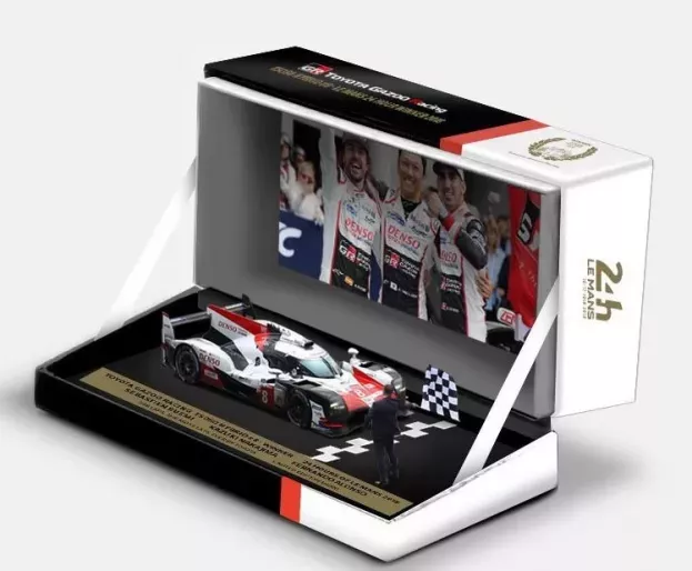 Spark Toyota Ts050 Hybrid 2.4l Turbo V6 Team Toyota Gazoo Racing N 8 Winner 24h Le Mans 2018 F.alonso S.buemi K.nakajima 1:43 TY13143WM