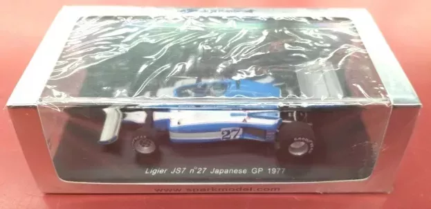 Spark Ligier F1 Js7 N 27 Japan Gp 1977 Jean Pierre Jarier 1:43 S1723