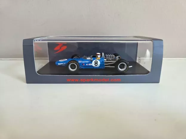 Spark Matra Simca F1 Ms10 N 8 Winner Dutch Gp 1968 Jackie Stewart 1:43 S1590