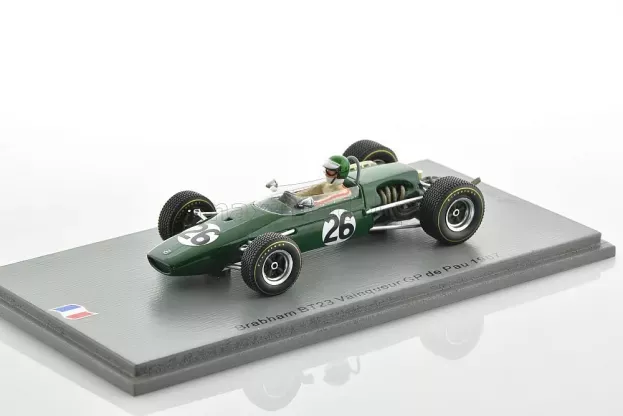 Spark Brabham F1 Bt23 N 26 Winner De Pau Gp 1967 J.rindt 1:43 SF250
