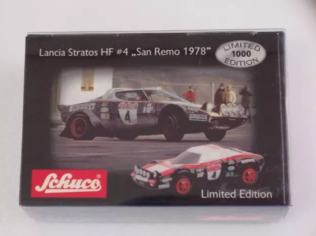 Schuco Lancia Stratos N 4 Rally Sanremo 1978 1:87 05961