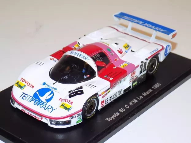 Spark Toyota 85c Dome Team N 38 12th 24h Le Mans 1985 E.elgh G.lees T.suzuki 1:43 S2351