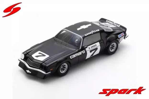 Spark Chevrolet Camaro Coupe N 7 Winner Iroc Michigan 1974 B.unser 1:43 US171