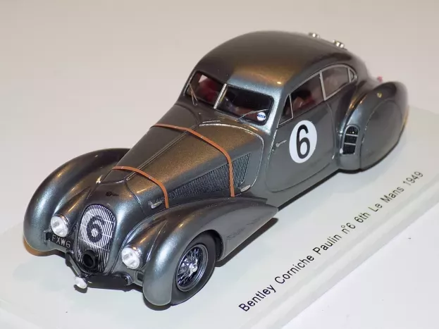 Spark Bentley Corniche 4.3l Team Hsf Hay N 6 6th 24h Le Mans 1949 Soltan Hay T.wisdom 1:43 S3816