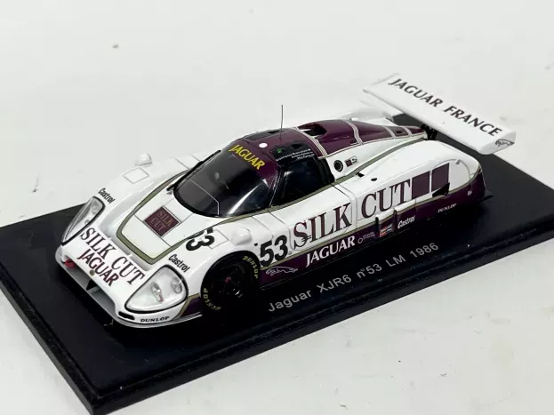 Spark Jaguar Xjr6 Silk Cut N 53 Le Mans 1986 1:43 S0757