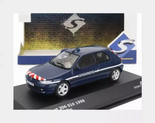 Solido Peugeot 306 S16 Gendarmerie 1998 1:43 4311407