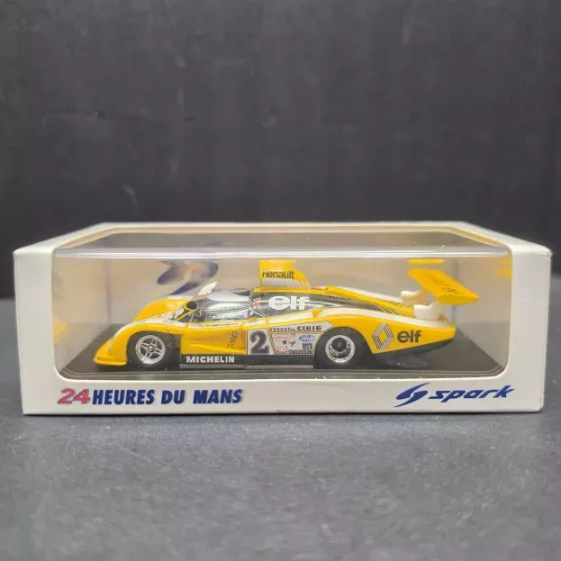 Spark Renault Alpine A442b 2.0l Turbo V6 Team Renault Sport N 2 Winner 24h Le Mans 1978 Didier Pironi Jean Pierre Jaussaud 1:43 43LM78