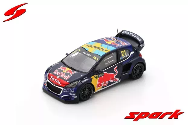 Spark Peugeot 208 Wrx Team Red Bull N 21 Winner Race 2 World Rx Spain 2019 T.hansen 1:43 S7821